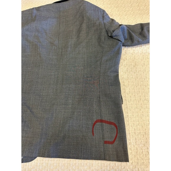 Ermenegildo Zegna StileLibero Sport Coat 42R Gray‎ Glen Plaid Wool Blazer - Picture 13 of 13